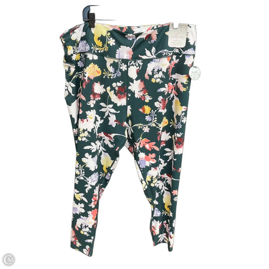 Athletic Leggings By Cmc In Floral Print, Size: 3x
