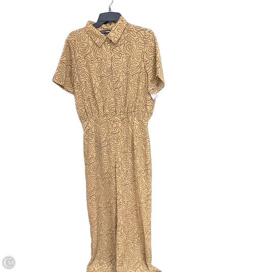 Jumpsuit By Fashion Nova In Brown, Size: L