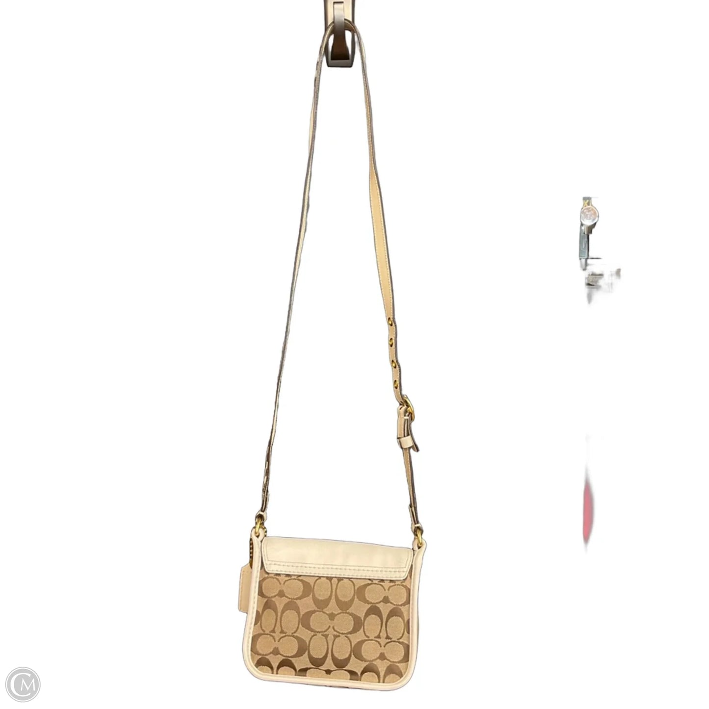 Crossbody Designer By Coach, Size: Small