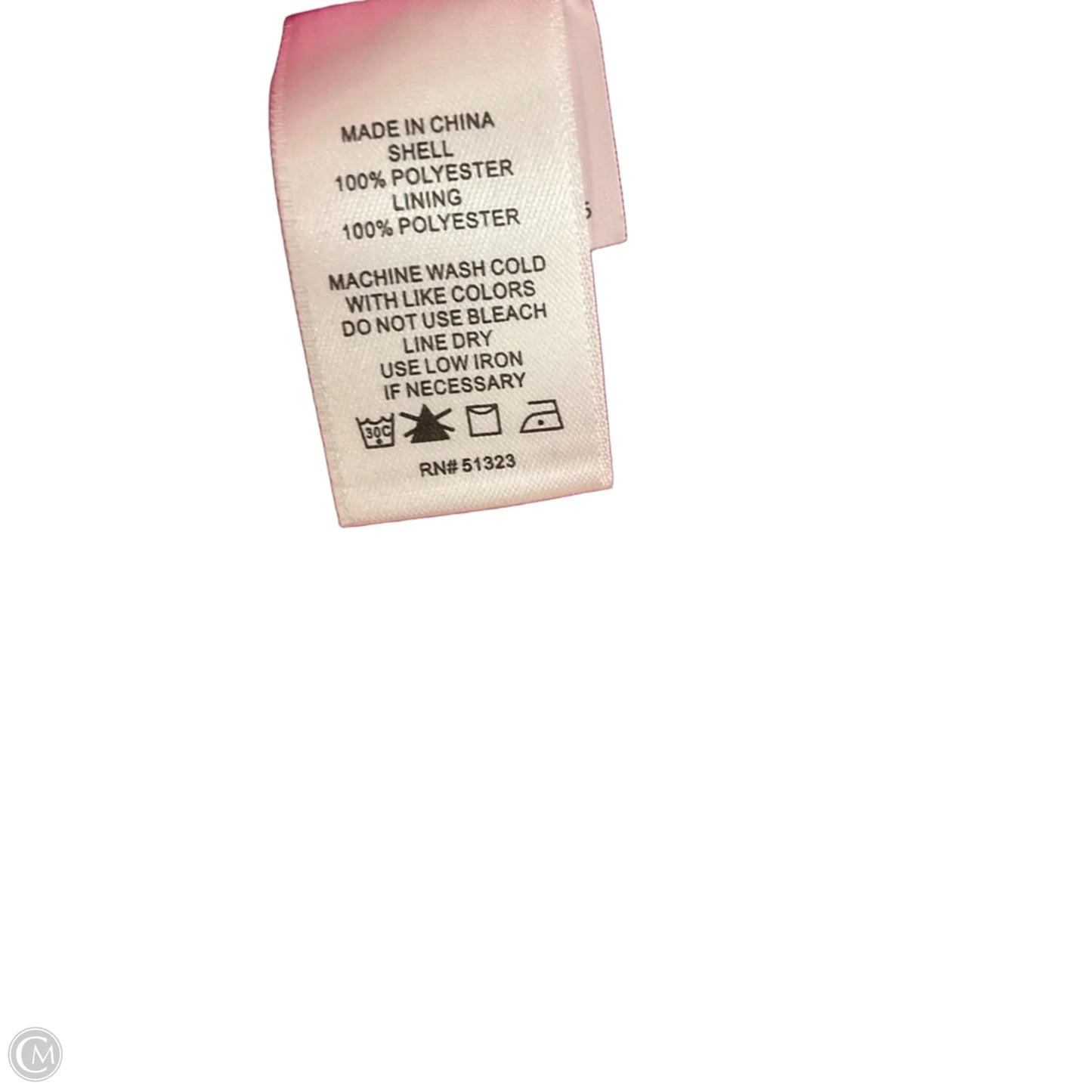 Top Short Sleeve By Cece In Pink, Size: M