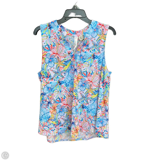 Top Sleeveless By Dear Scarlett In Multi-colored, Size: M