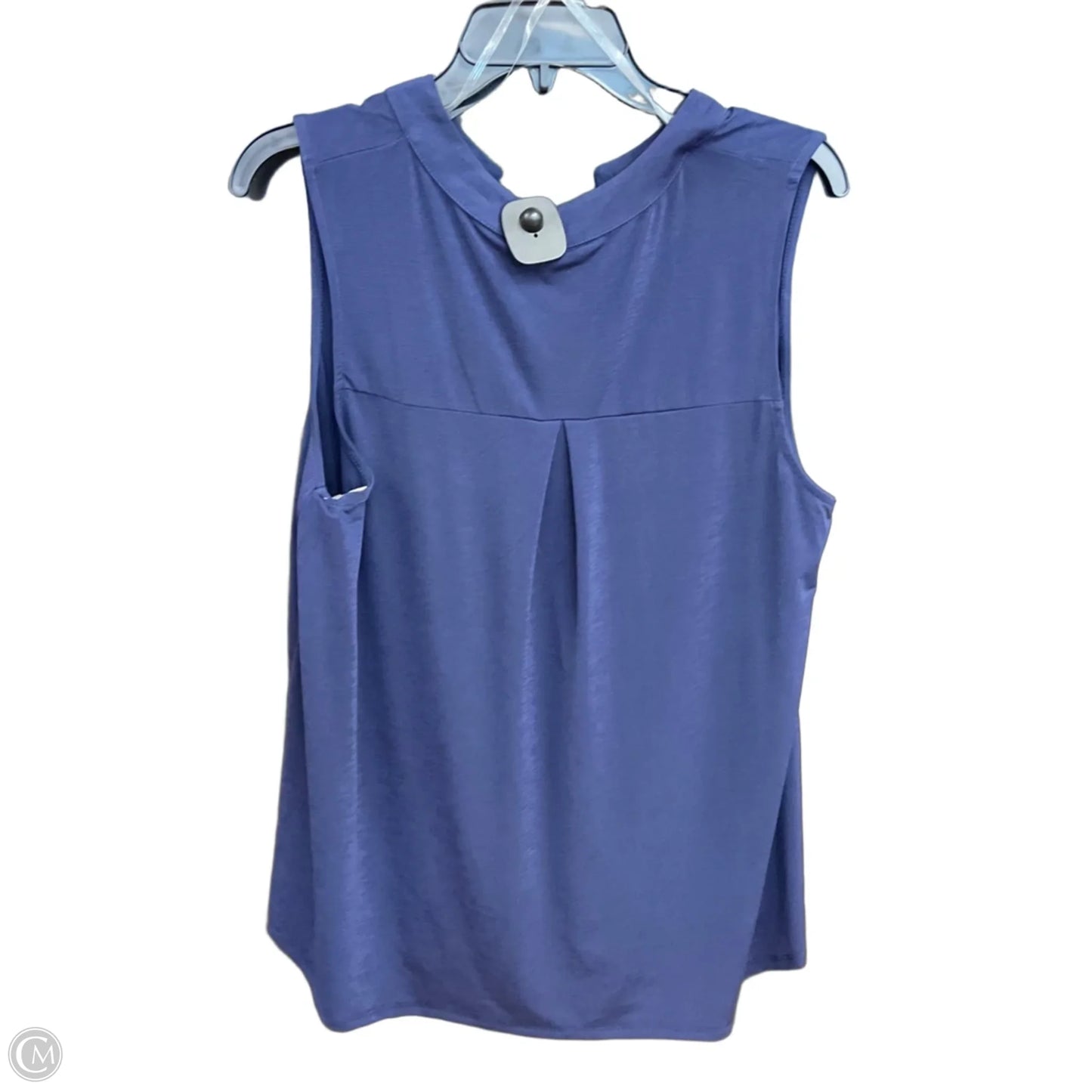 Top Sleeveless By Dear Scarlett In Blue, Size: L