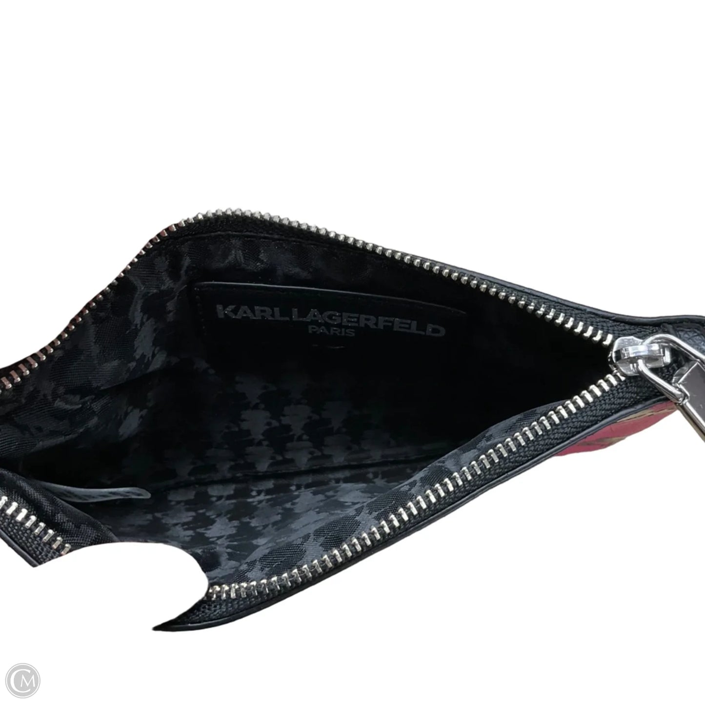 Wristlet Designer By Karl Lagerfeld, Size: Small