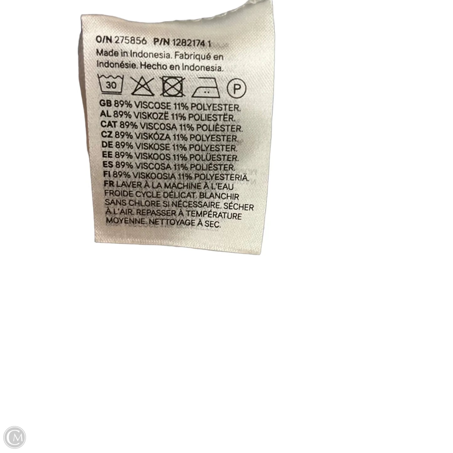 Top Short Sleeve By H&m In Blue, Size: 3x