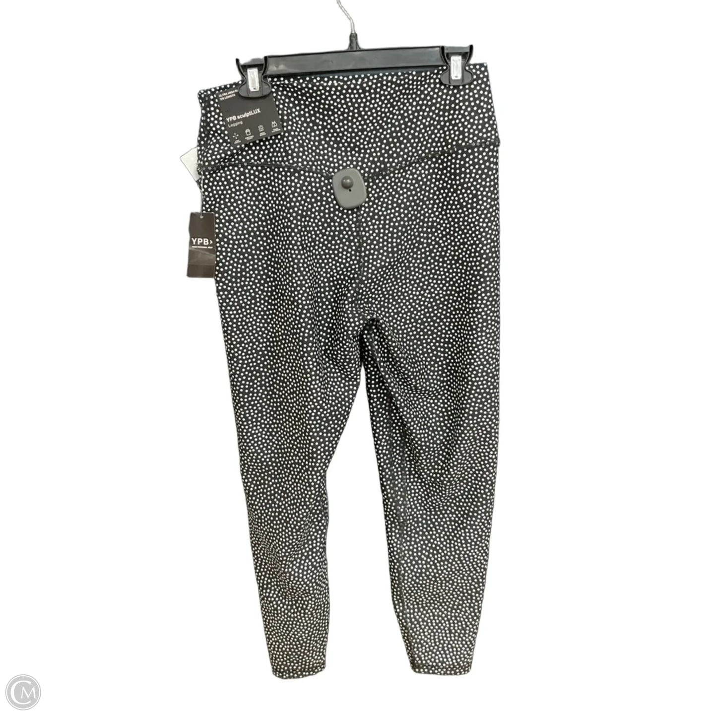 Athletic Leggings By Ypb In Polkadot Pattern, Size: Xl
