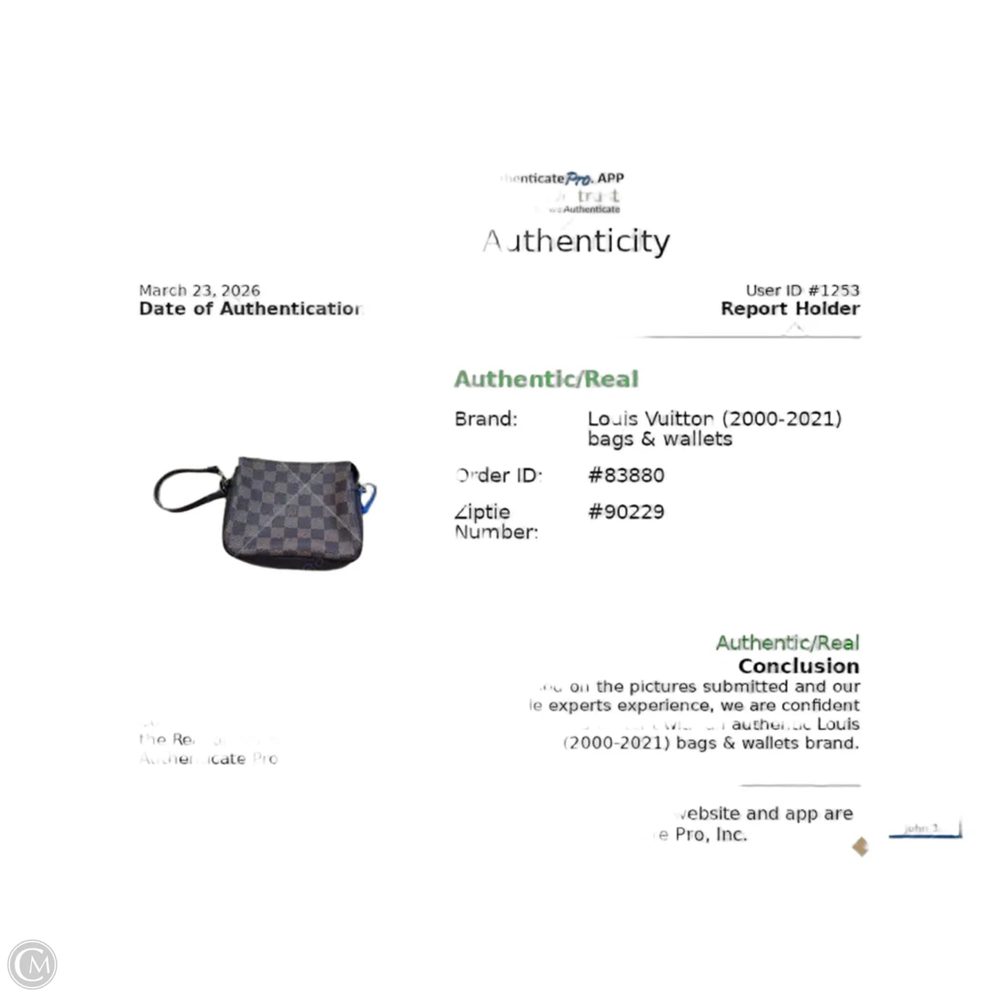 Handbag Luxury Designer By Louis Vuitton, Size: Small