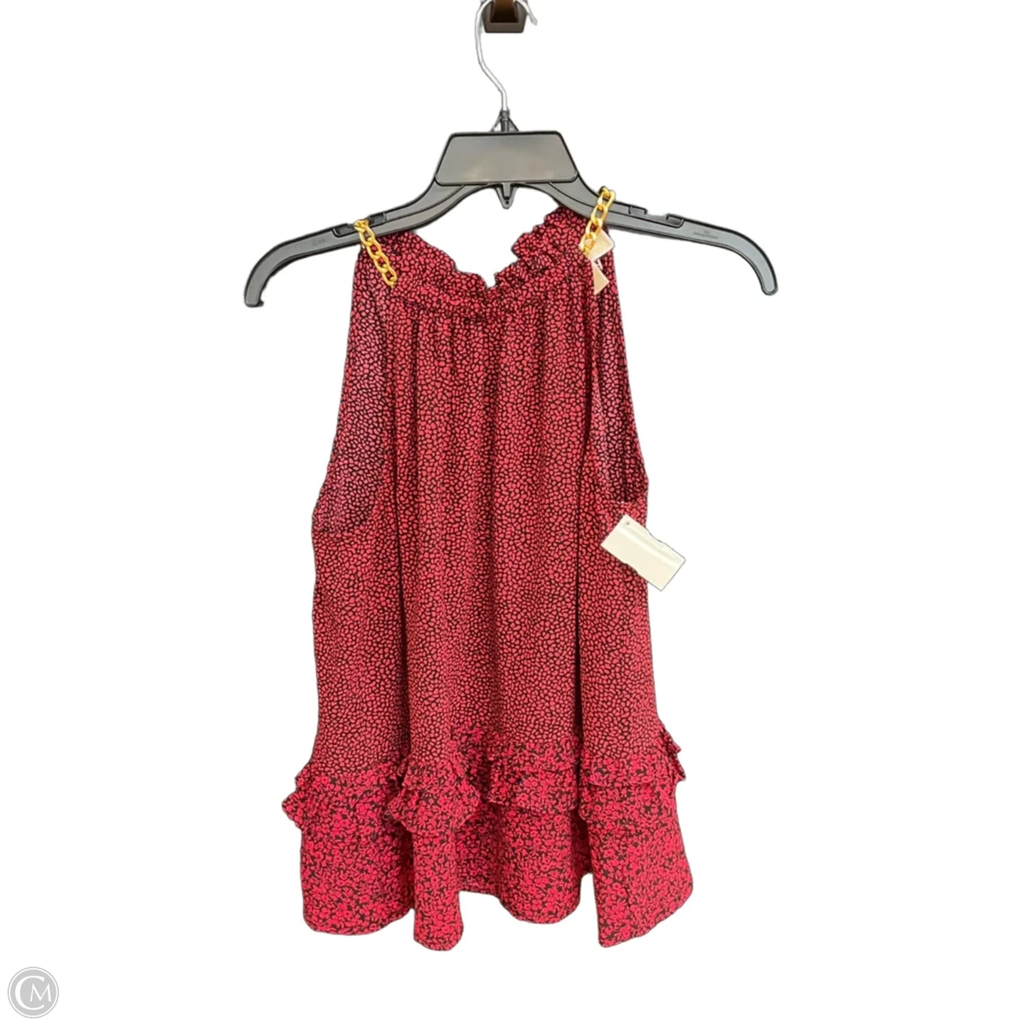 Top Sleeveless By Michael By Michael Kors In Red, Size: S