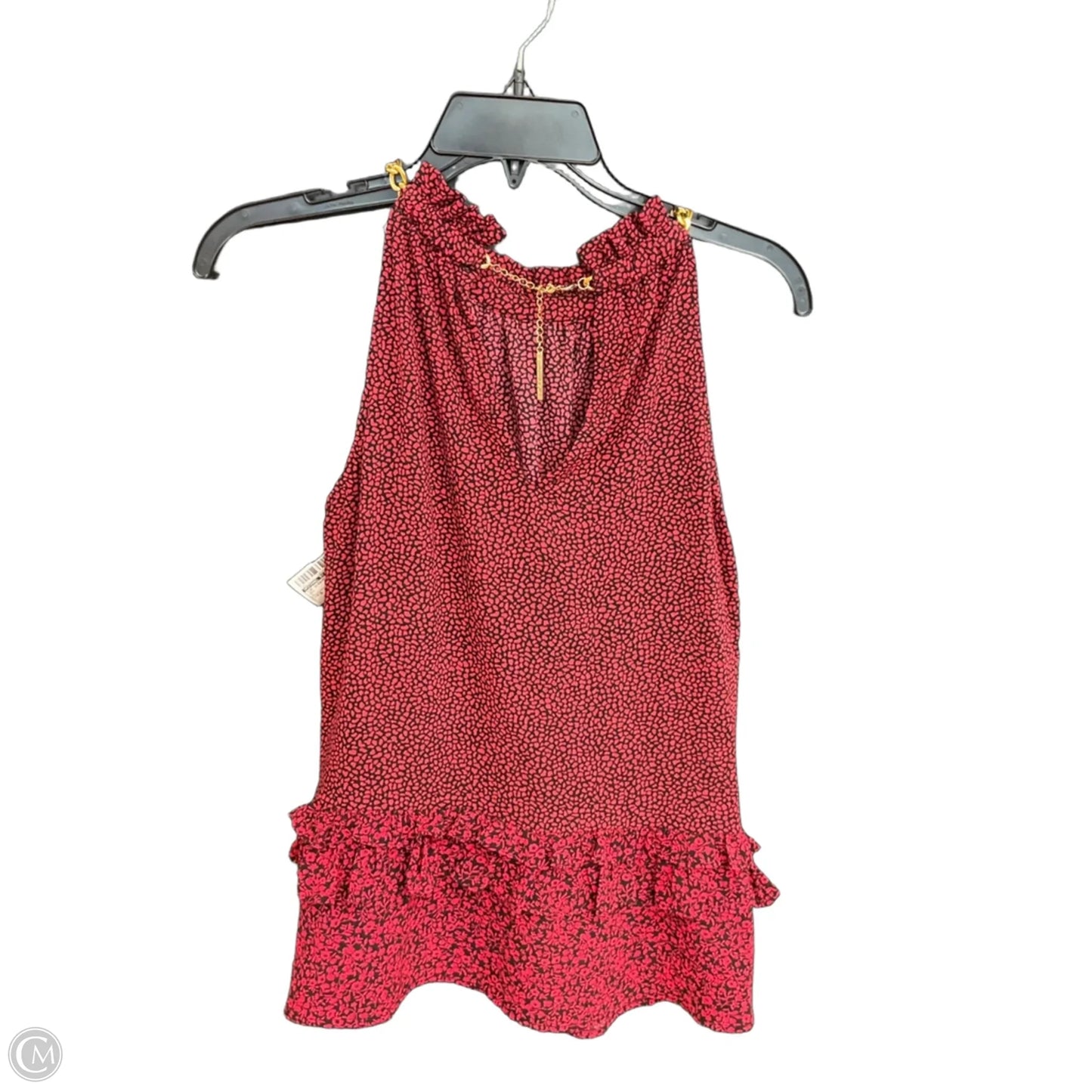 Top Sleeveless By Michael By Michael Kors In Red, Size: S