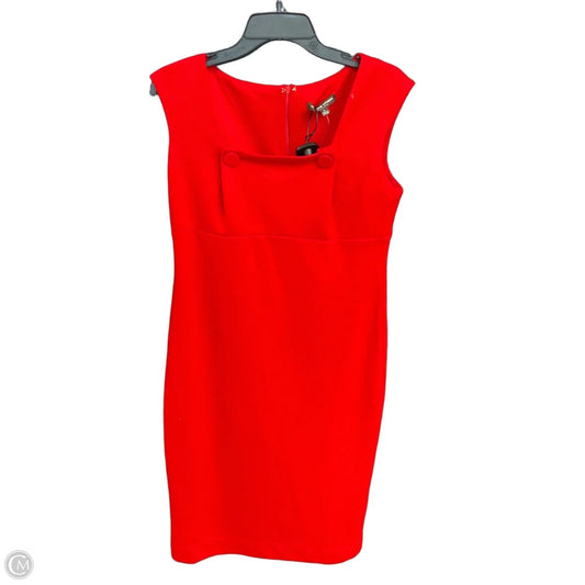 Dress Party Long By Adrienne Vittadini In Red, Size: S