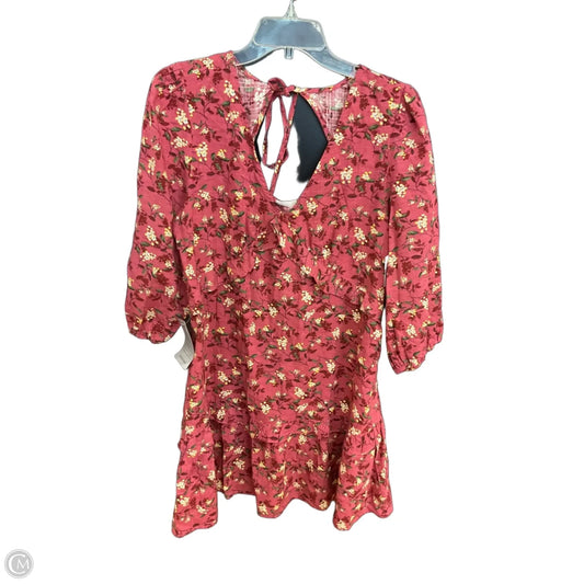 Dress Casual Maxi By Lush In Floral Print, Size: L