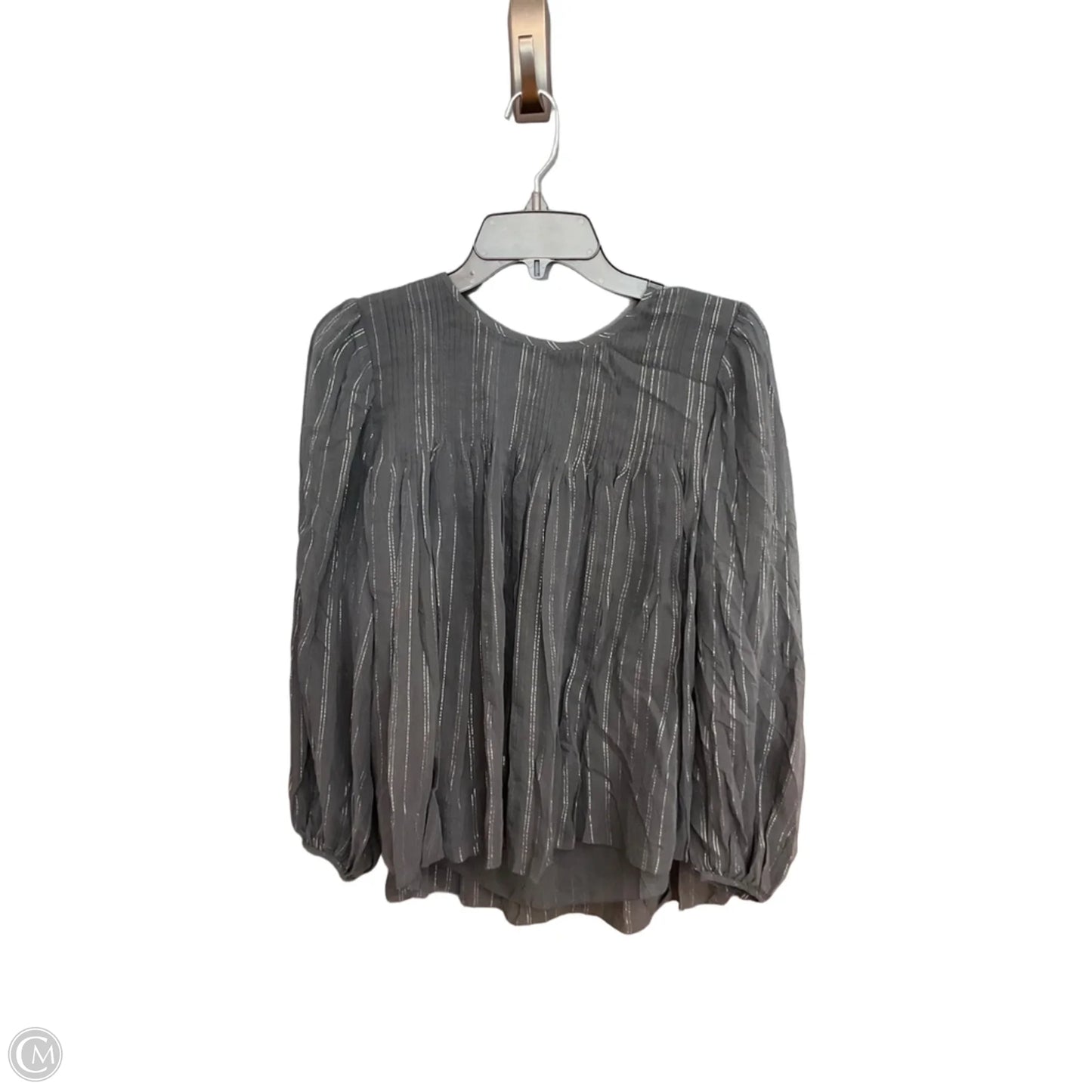 Top Long Sleeve By Cmc In Black, Size: M