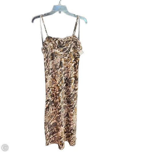 Dress Party Long By Anthropologie In Brown, Size: Xs