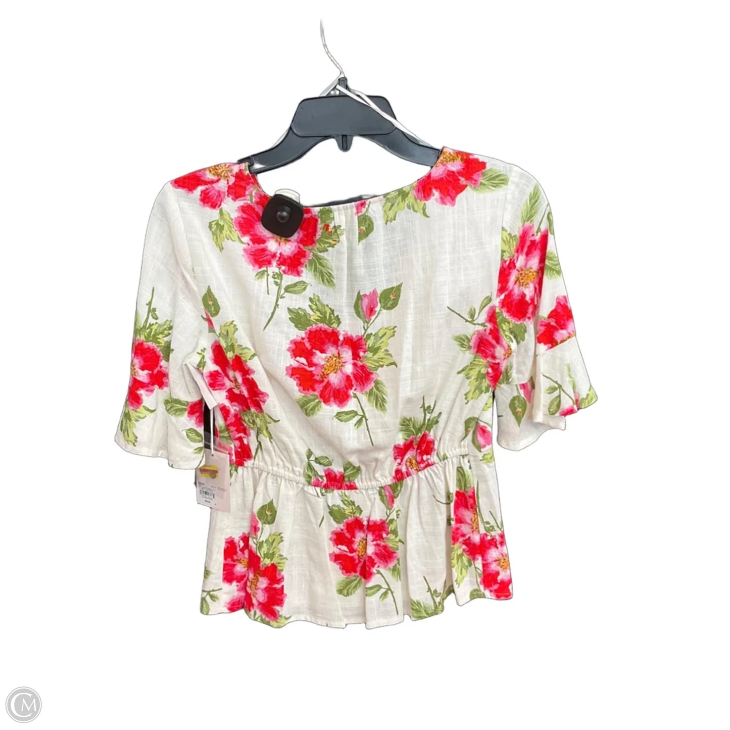 Top Long Sleeve By Lc Lauren Conrad In Floral Print, Size: Xs