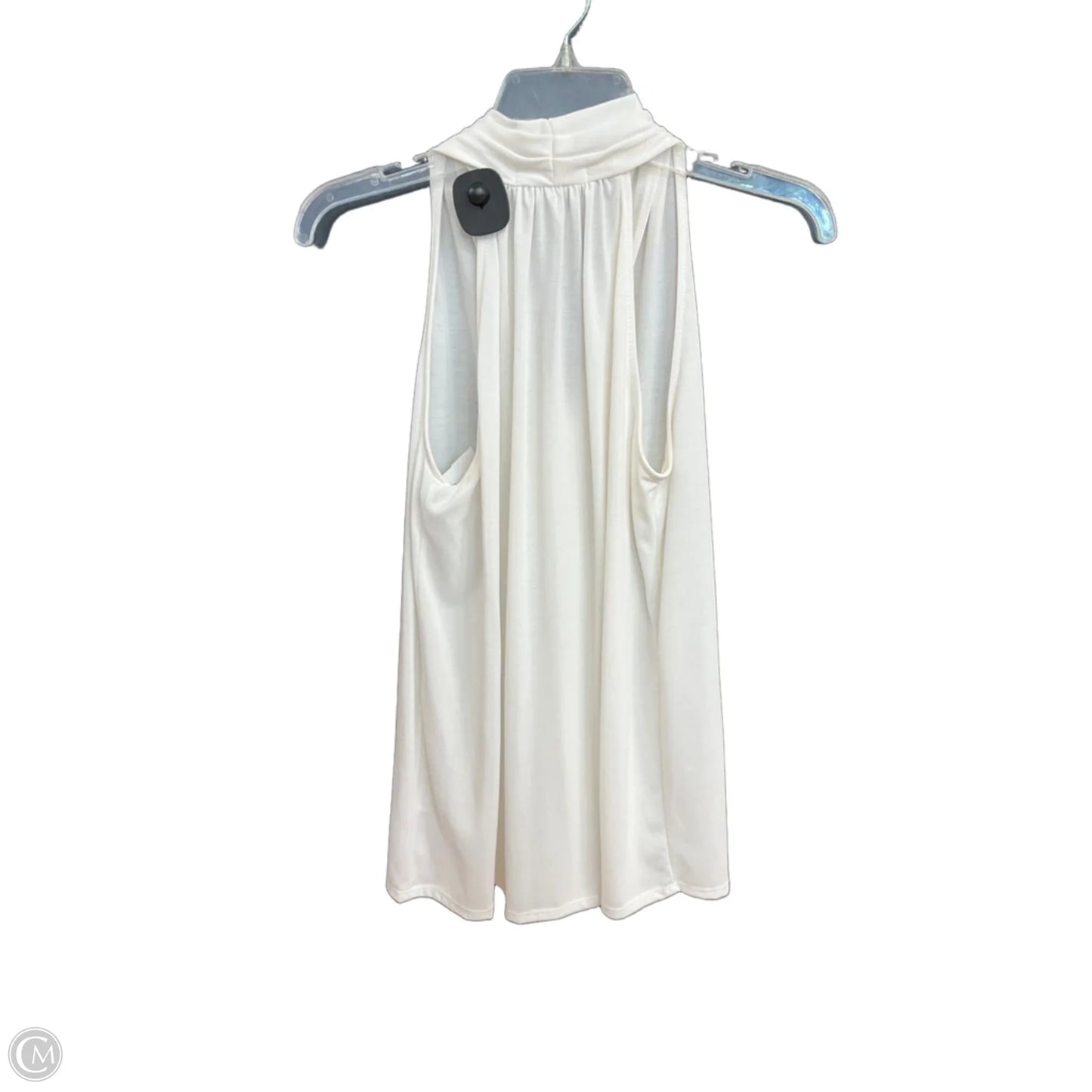 Top Sleeveless By Green Envelope In White, Size: S