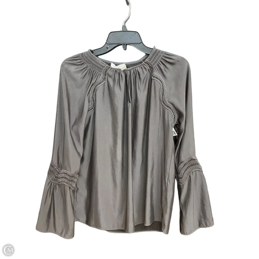 Top Long Sleeve By Ramy Brook In Ivory, Size: Sp