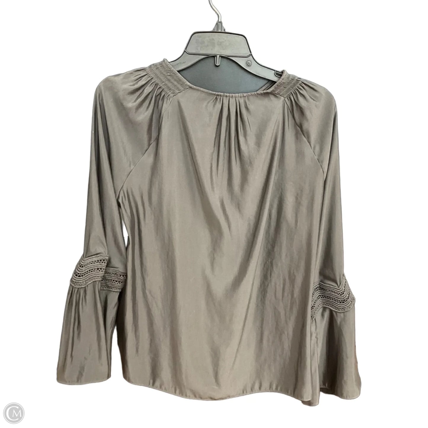 Top Long Sleeve By Ramy Brook In Ivory, Size: Sp