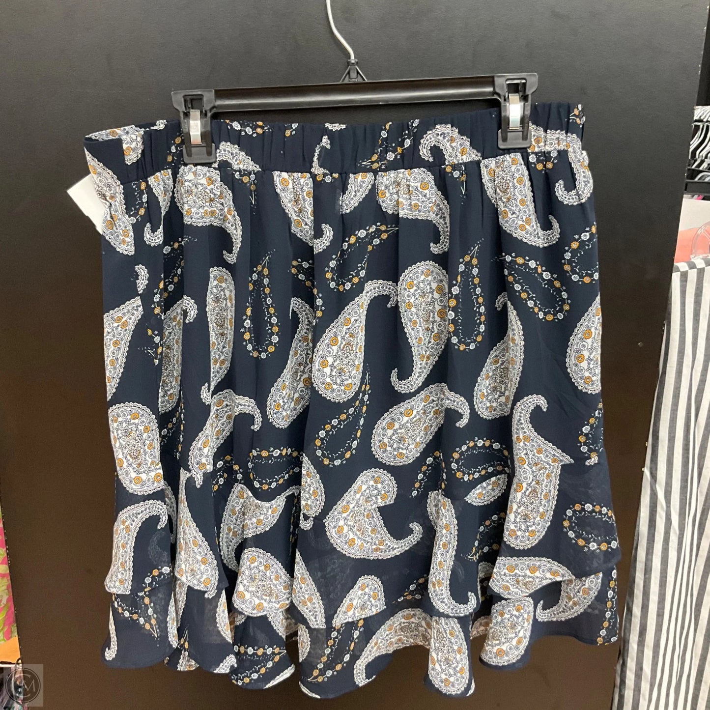 Skirt Midi By Loft In Blue, Size: Lp