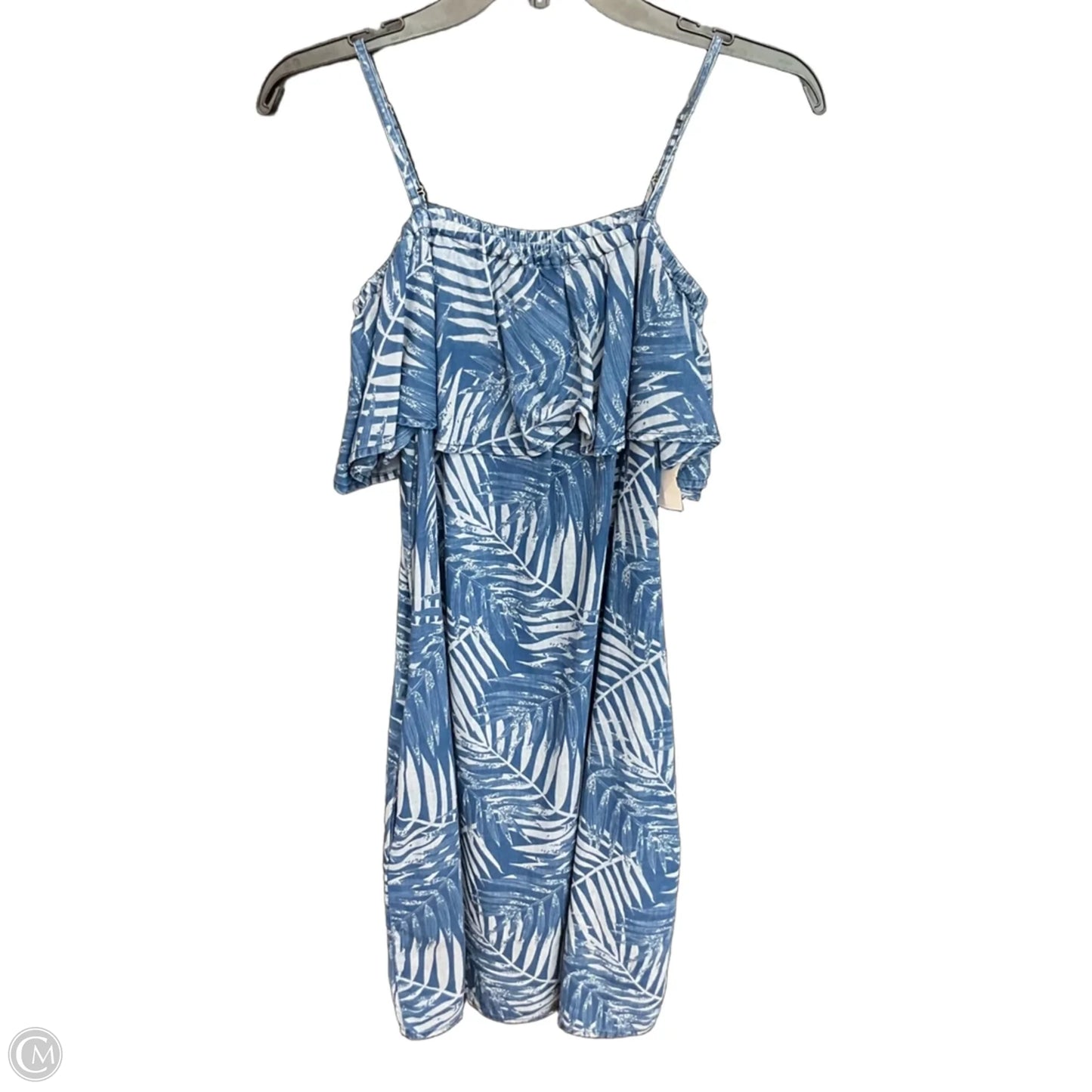 Dress Casual Midi By Max Jeans In Blue, Size: S