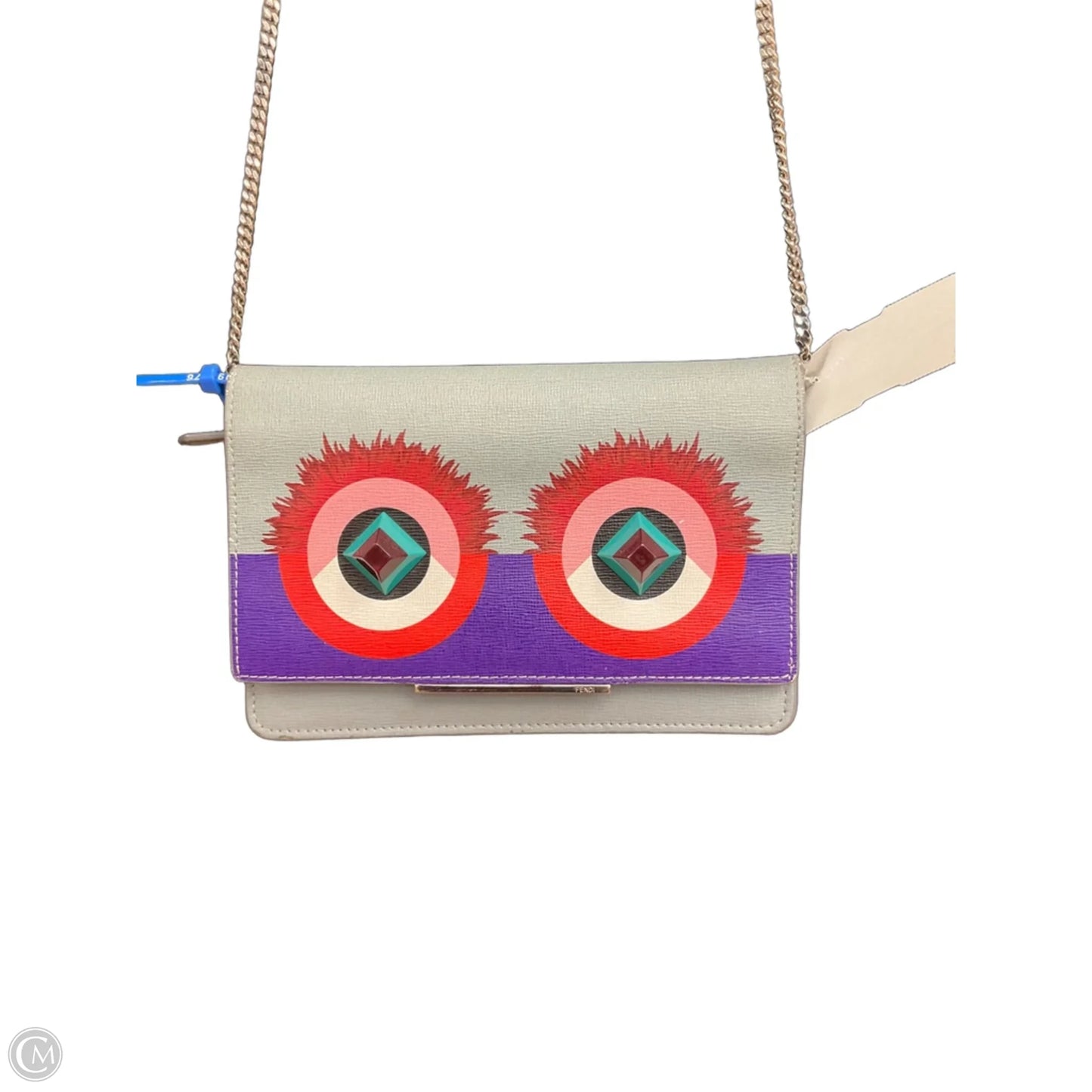 Crossbody Luxury Designer By Fendi, Size: Small