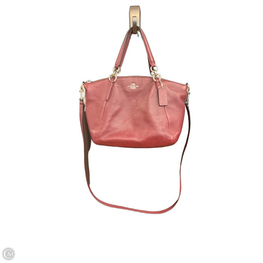 Crossbody Designer By Coach, Size: Large