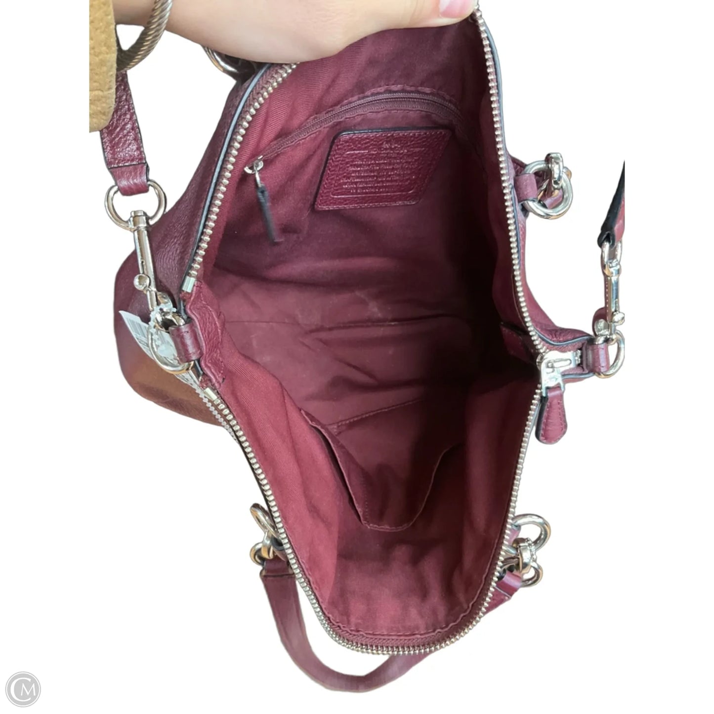 Crossbody Designer By Coach, Size: Large