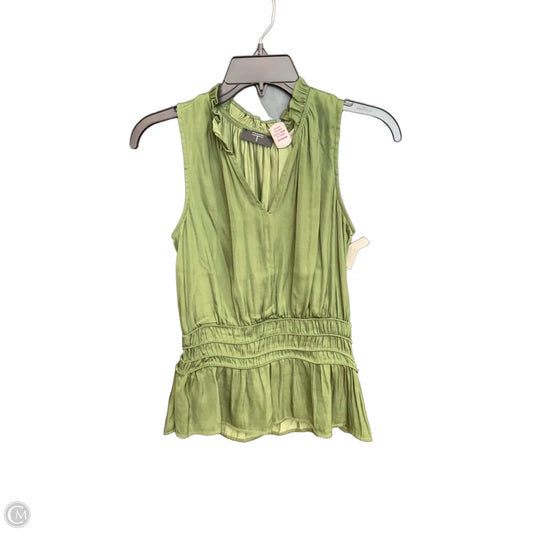 Tank Top By Tahari In Green, Size: Xs