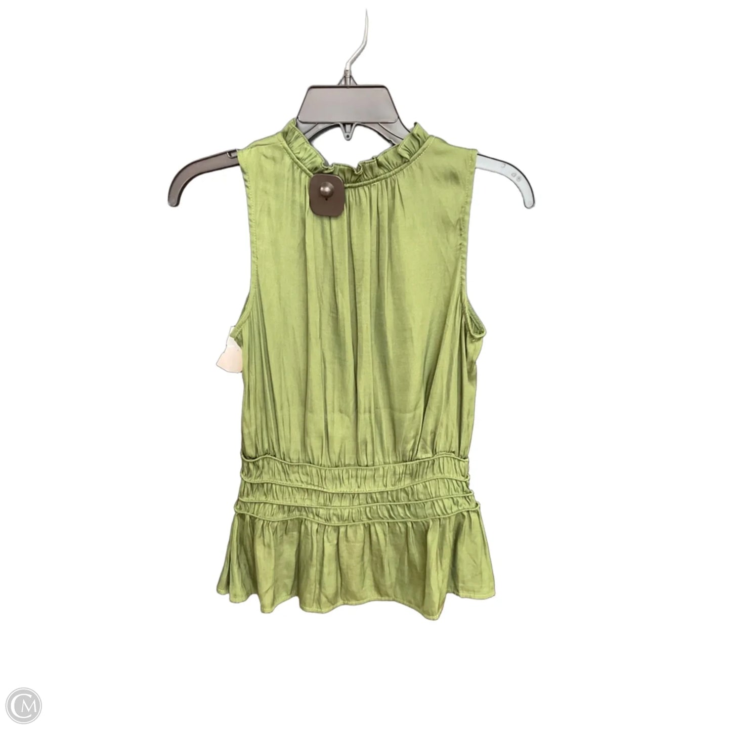 Tank Top By Tahari In Green, Size: Xs