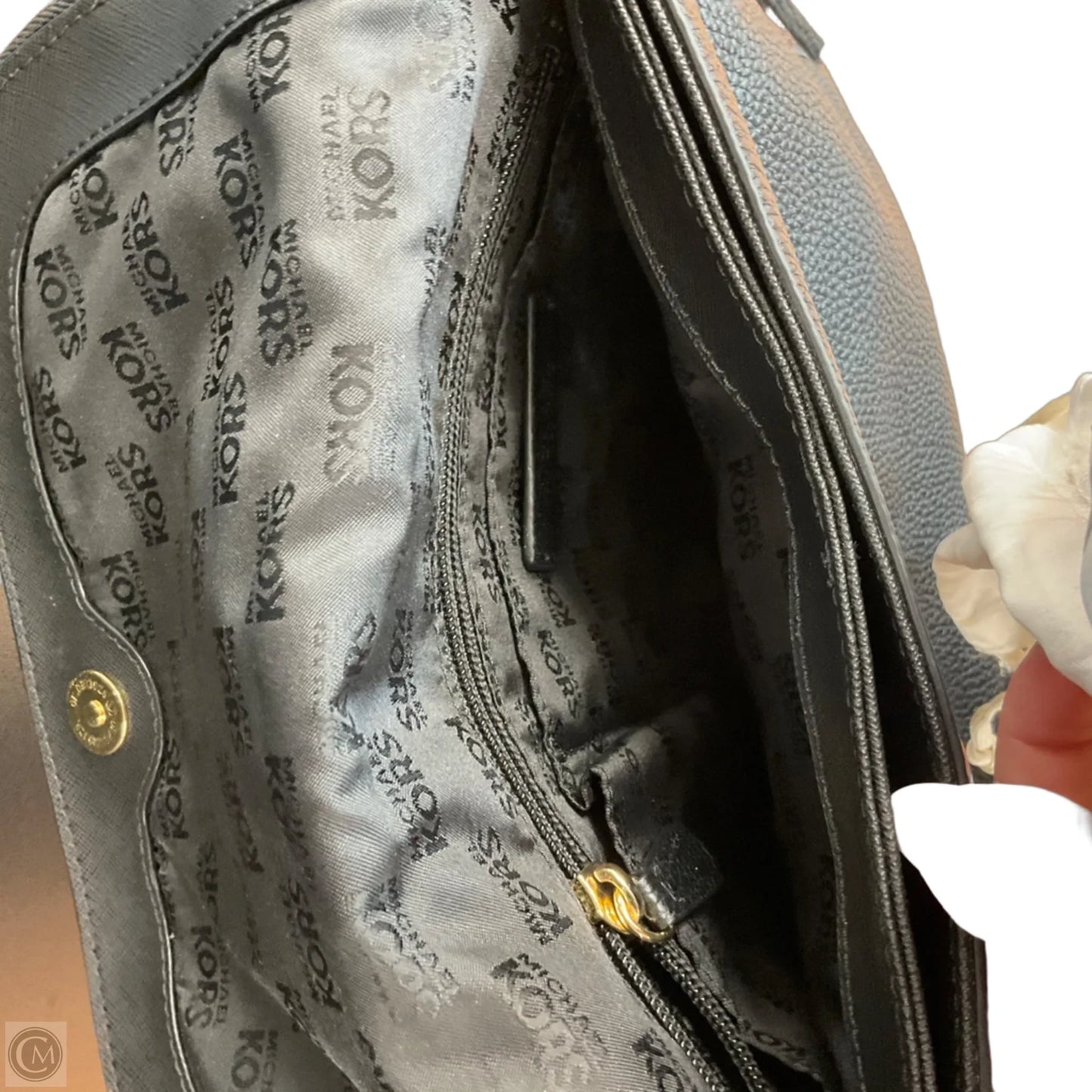 Crossbody Designer By Michael Kors, Size: Medium