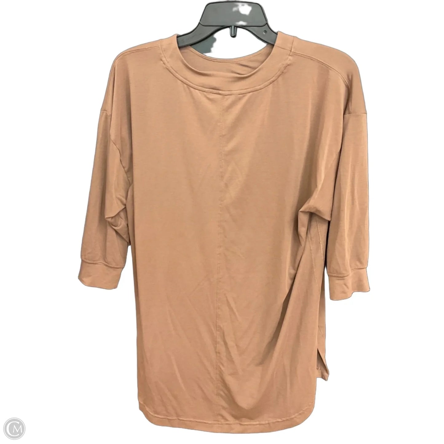 Athletic Top Long Sleeve Crewneck By Athleta In Brown, Size: Sp