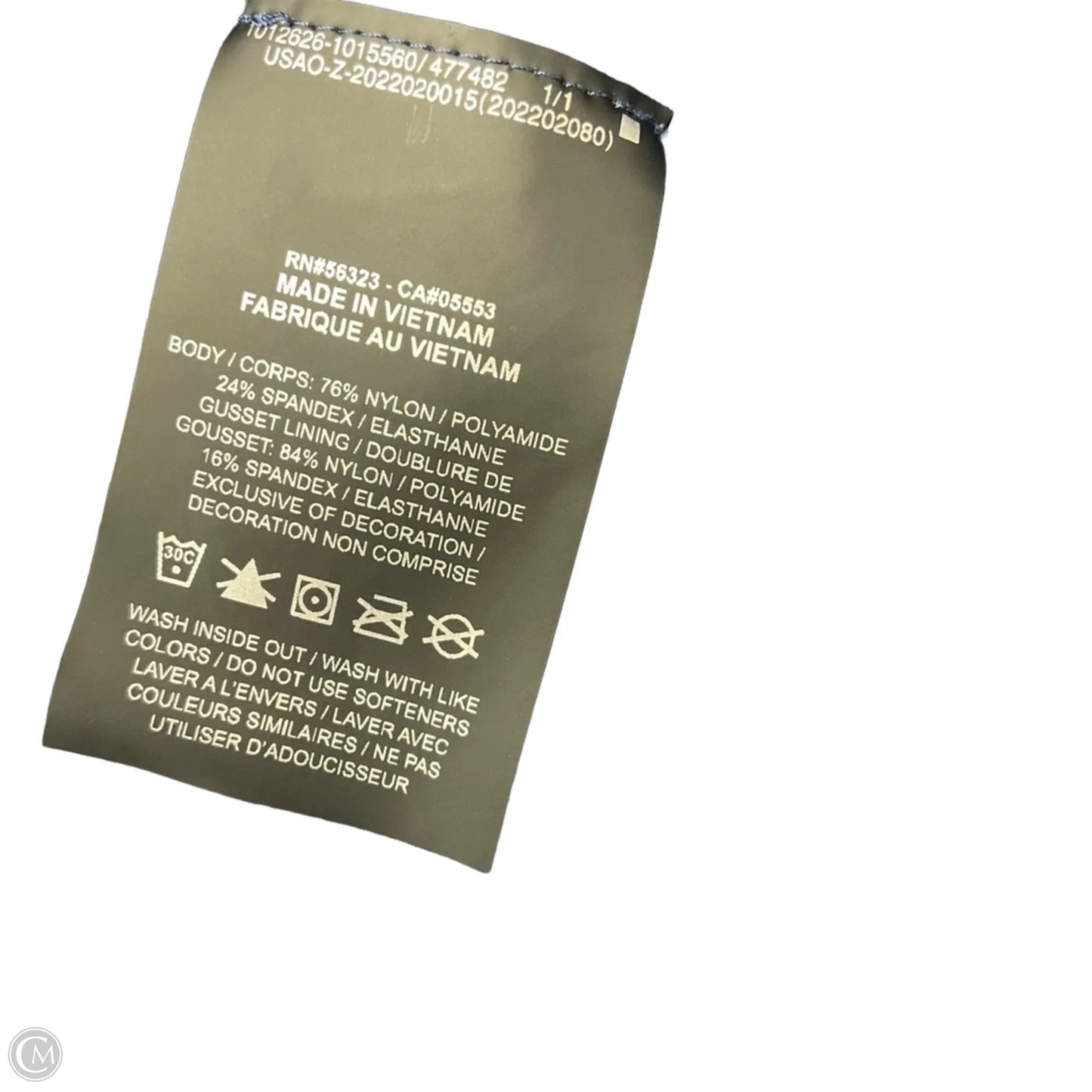 Athletic Leggings By Nike In Blue, Size: Xxl