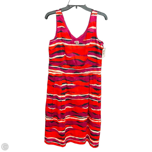 Dress Casual Maxi By Anne Klein In Pink, Size: L