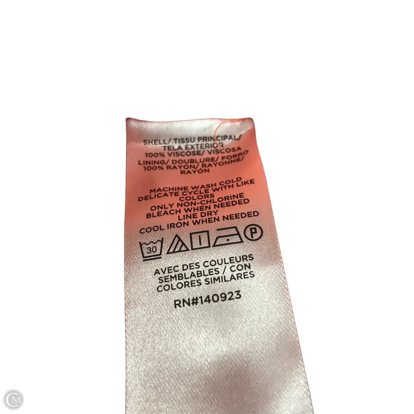 Top Sleeveless By Loft In Coral, Size: Mp