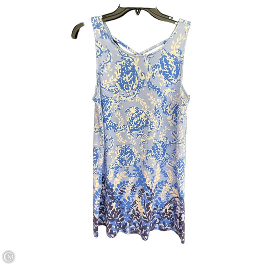 Dress Designer By Lilly Pulitzer In Blue, Size: L
