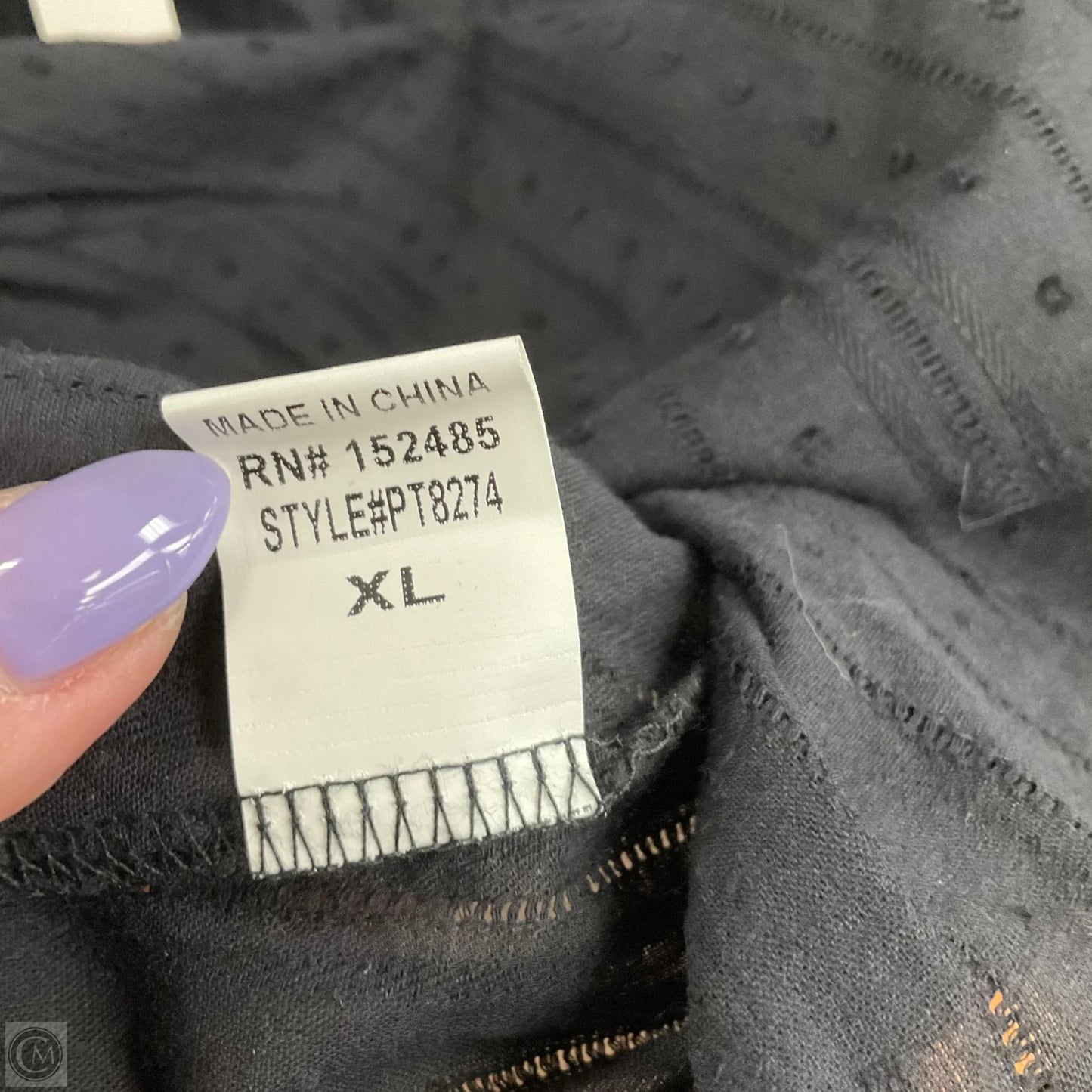 Top Short Sleeve By Papermoon In Black, Size: Xlp