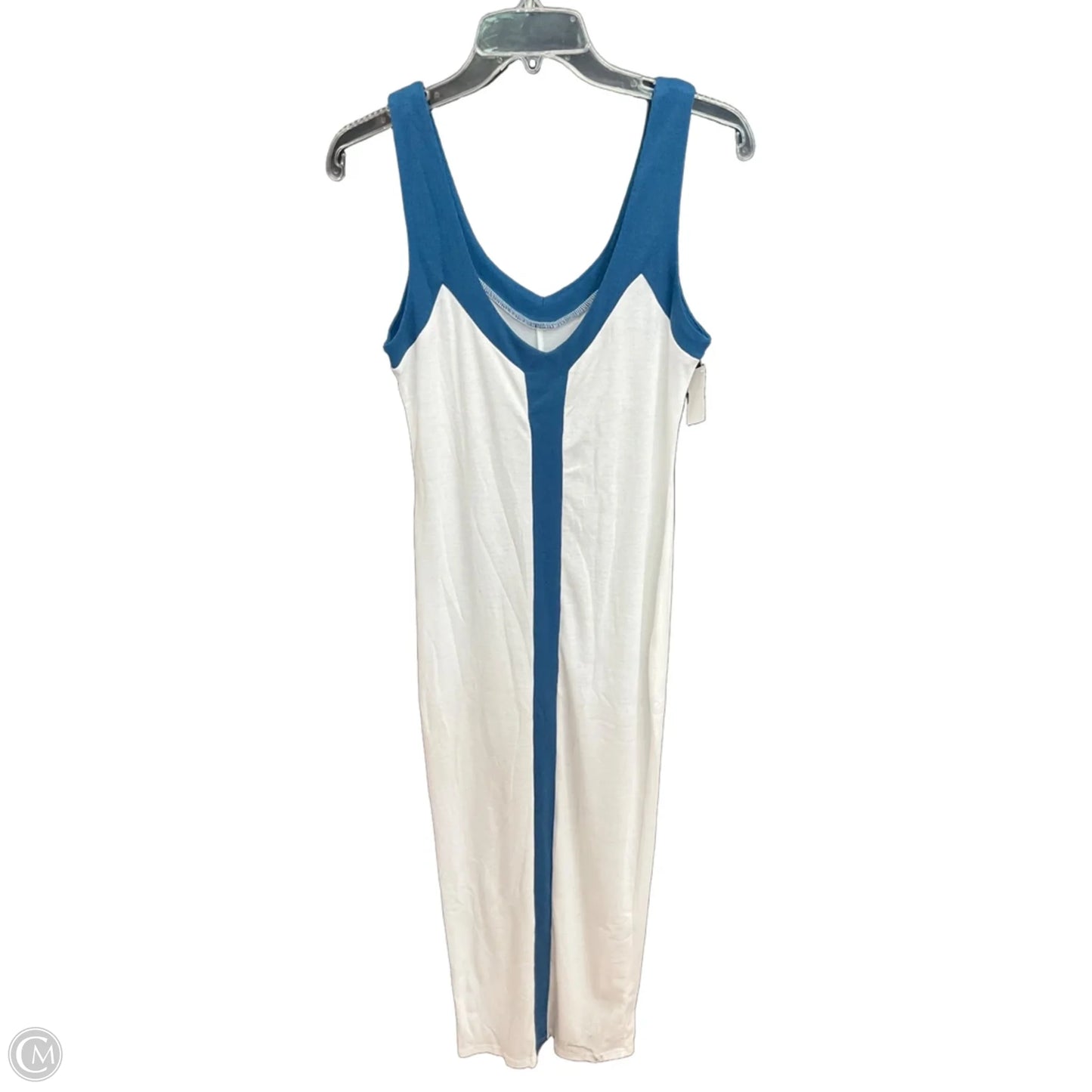 Dress Casual Maxi By Micas In White, Size: L