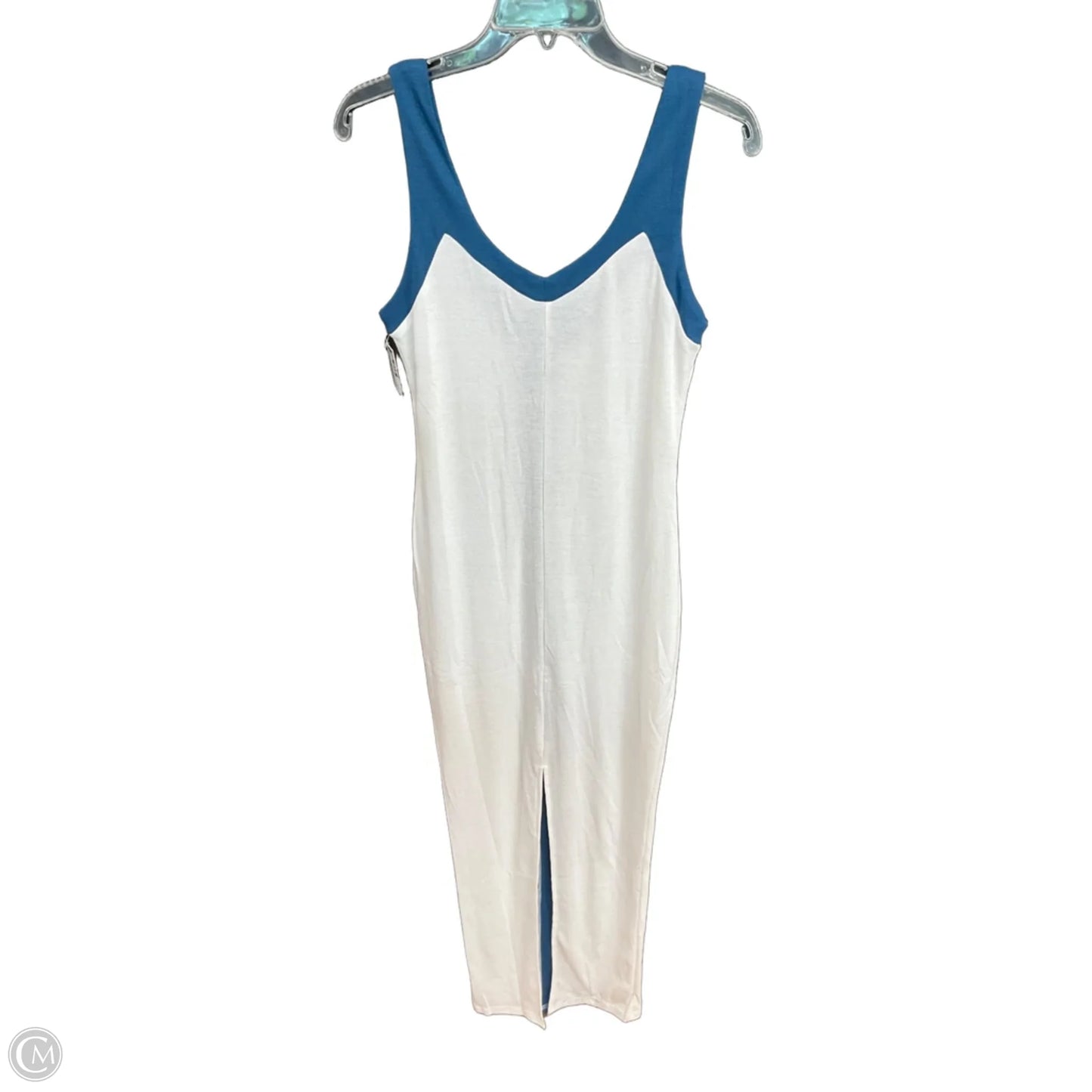 Dress Casual Maxi By Micas In White, Size: L
