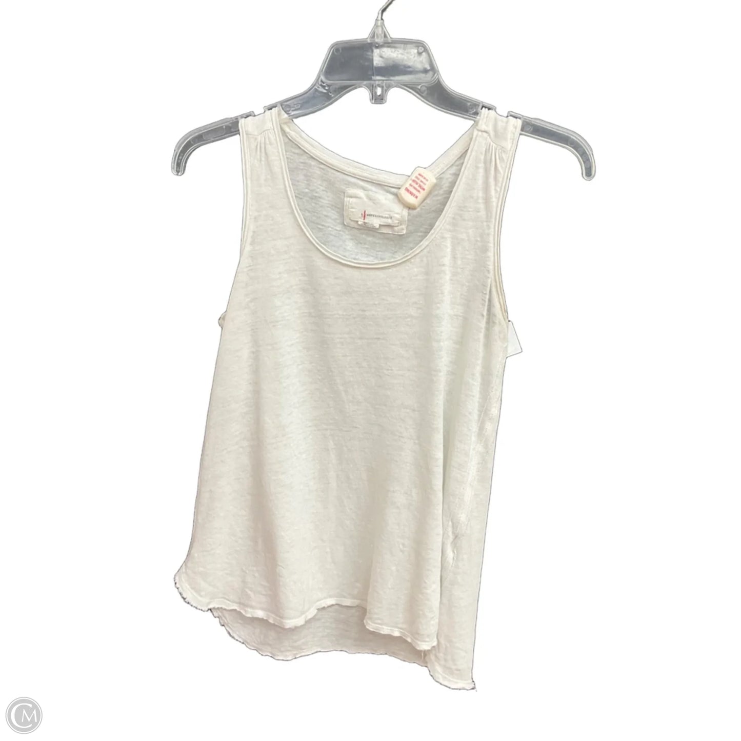Top Sleeveless By Anthropologie In White, Size: Xsp