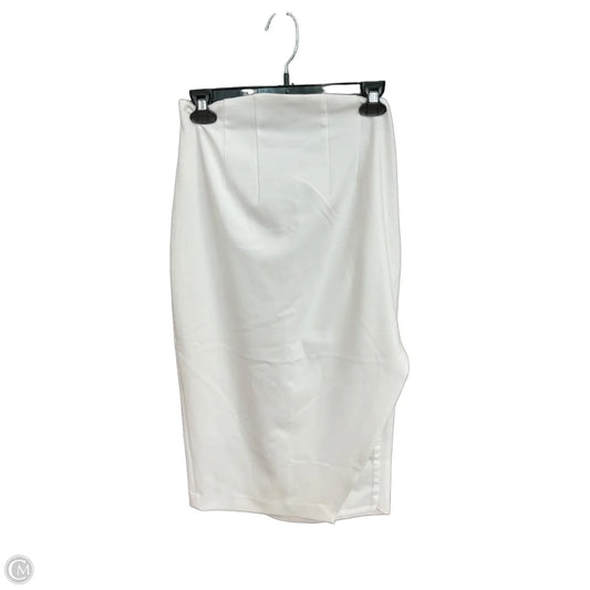Skirt Maxi By Express In White, Size: 10