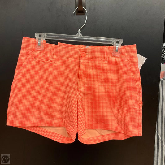Athletic Shorts By Under Armour In Orange, Size: M