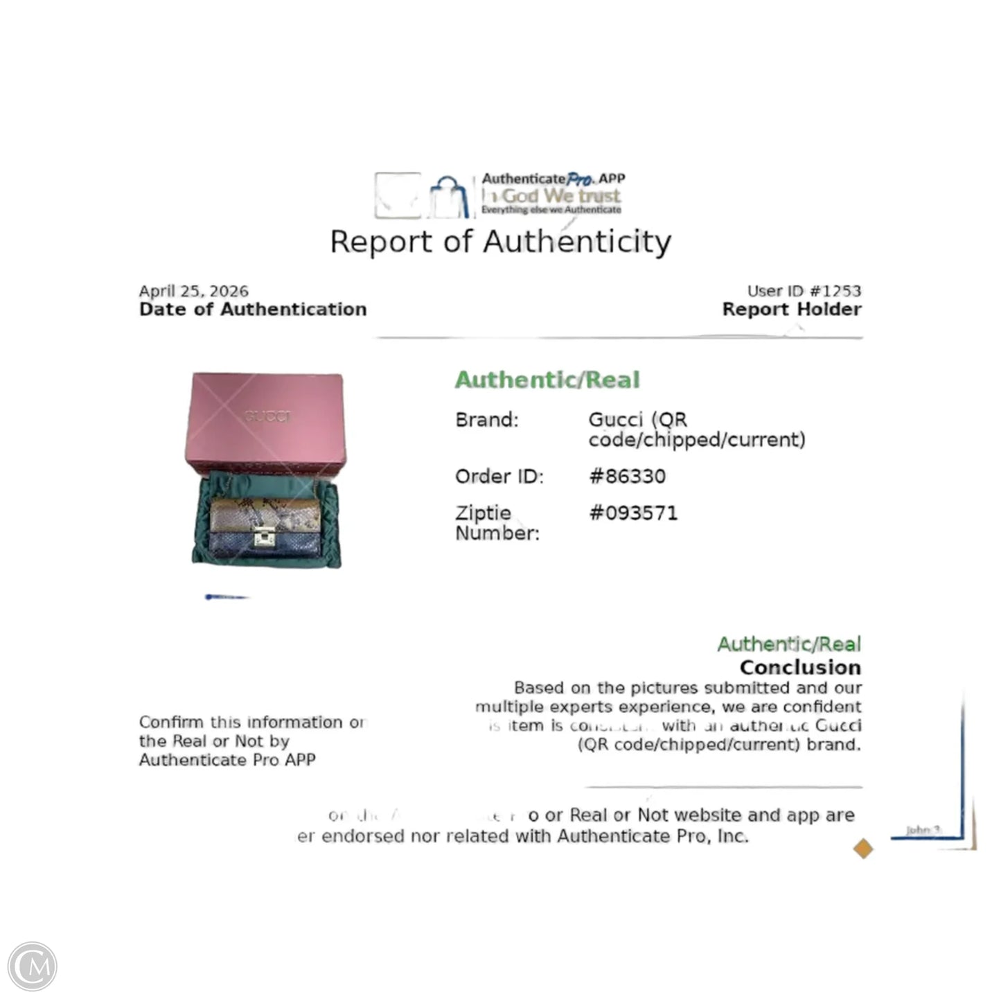 Handbag Luxury Designer By Gucci, Size: Small