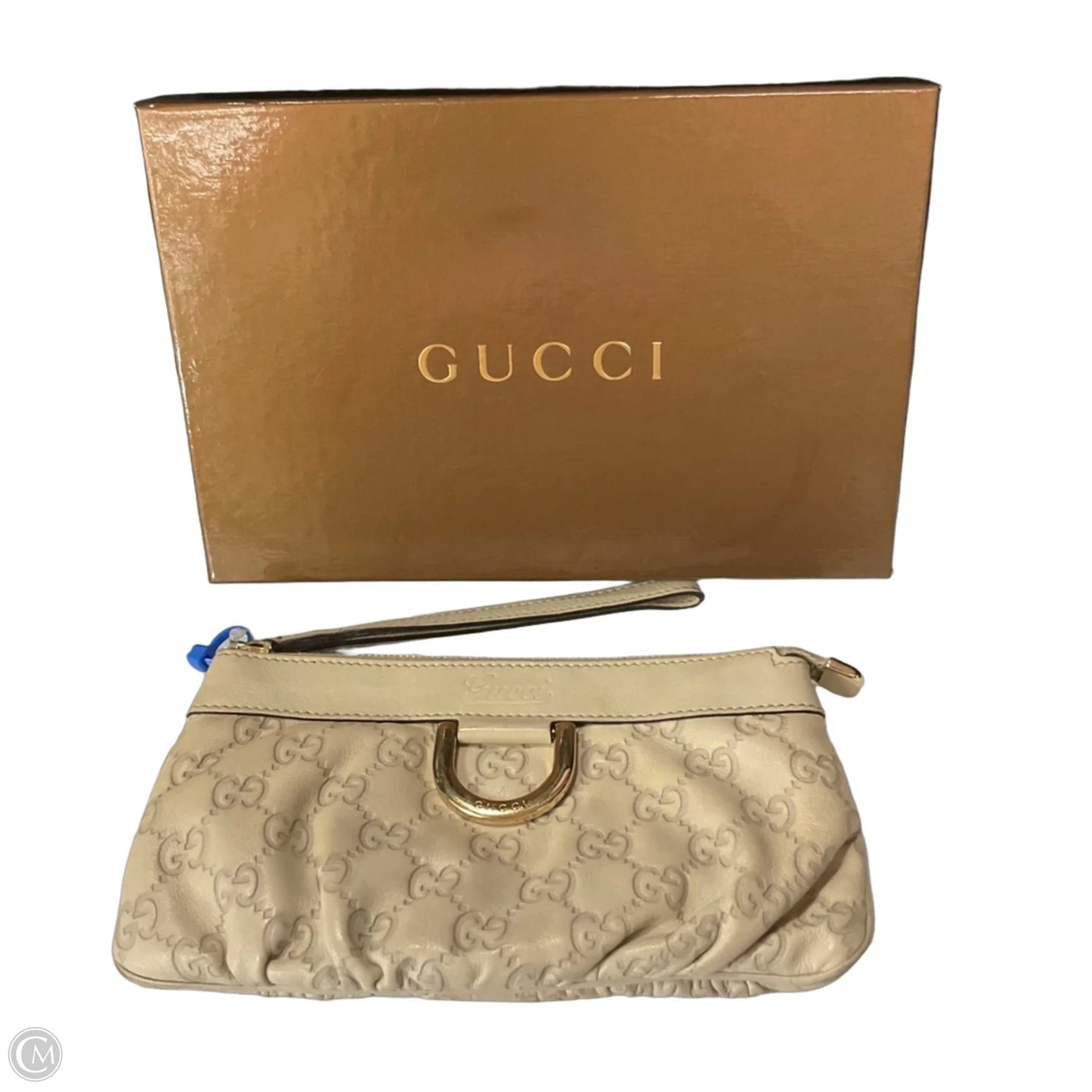 Wristlet Luxury Designer By Gucci, Size: Small