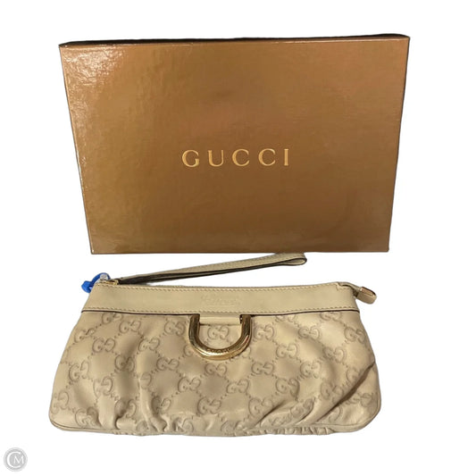 Wristlet Luxury Designer By Gucci, Size: Small