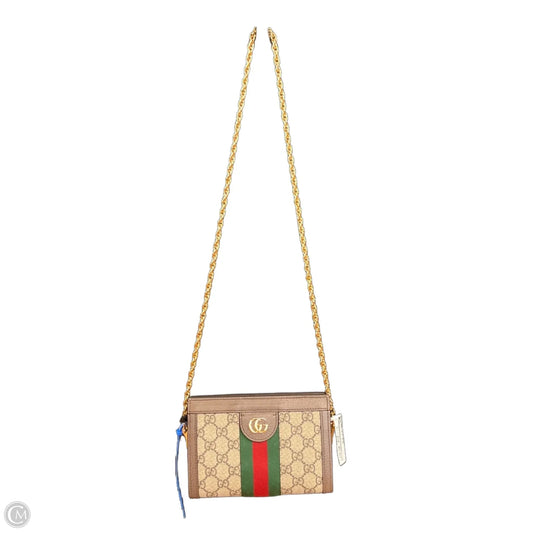 Crossbody Luxury Designer By Gucci, Size: Small