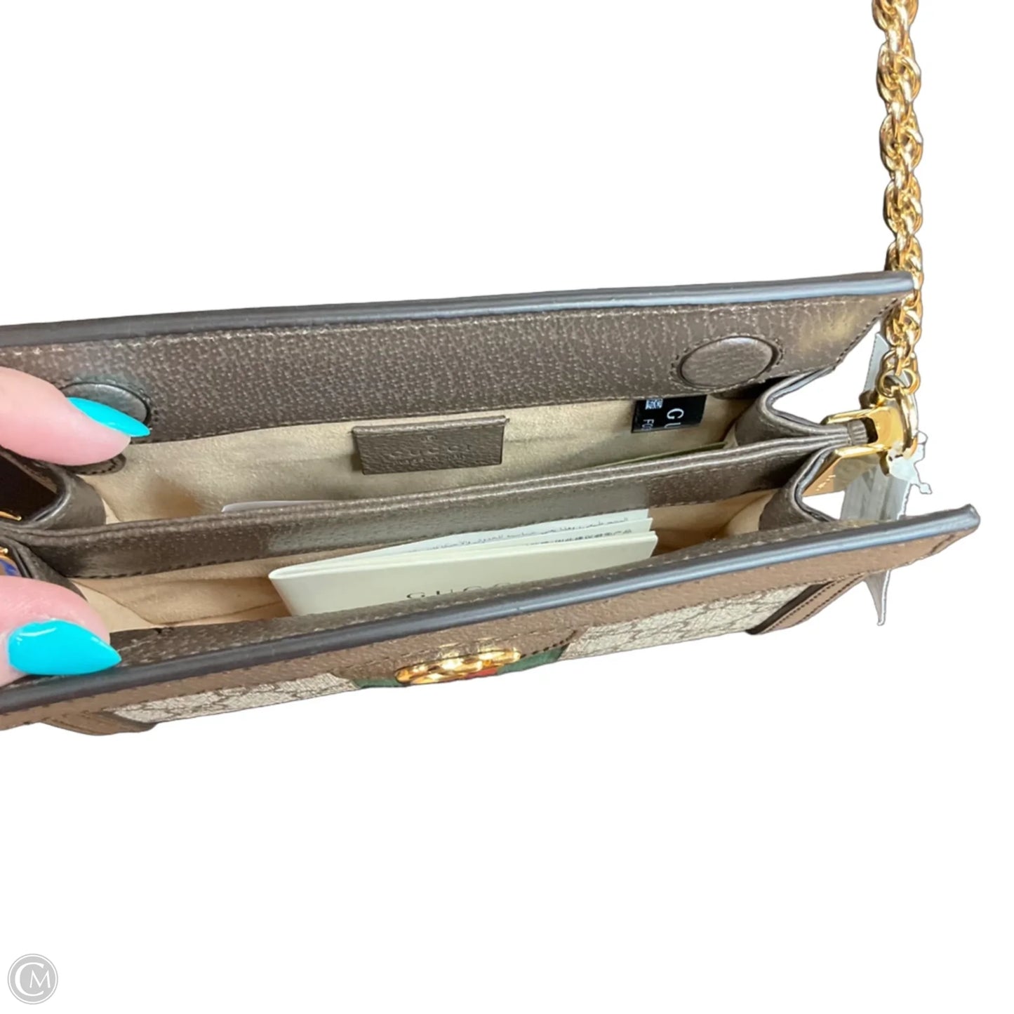Crossbody Luxury Designer By Gucci, Size: Small