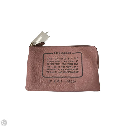 Clutch Designer By Coach, Size: Medium