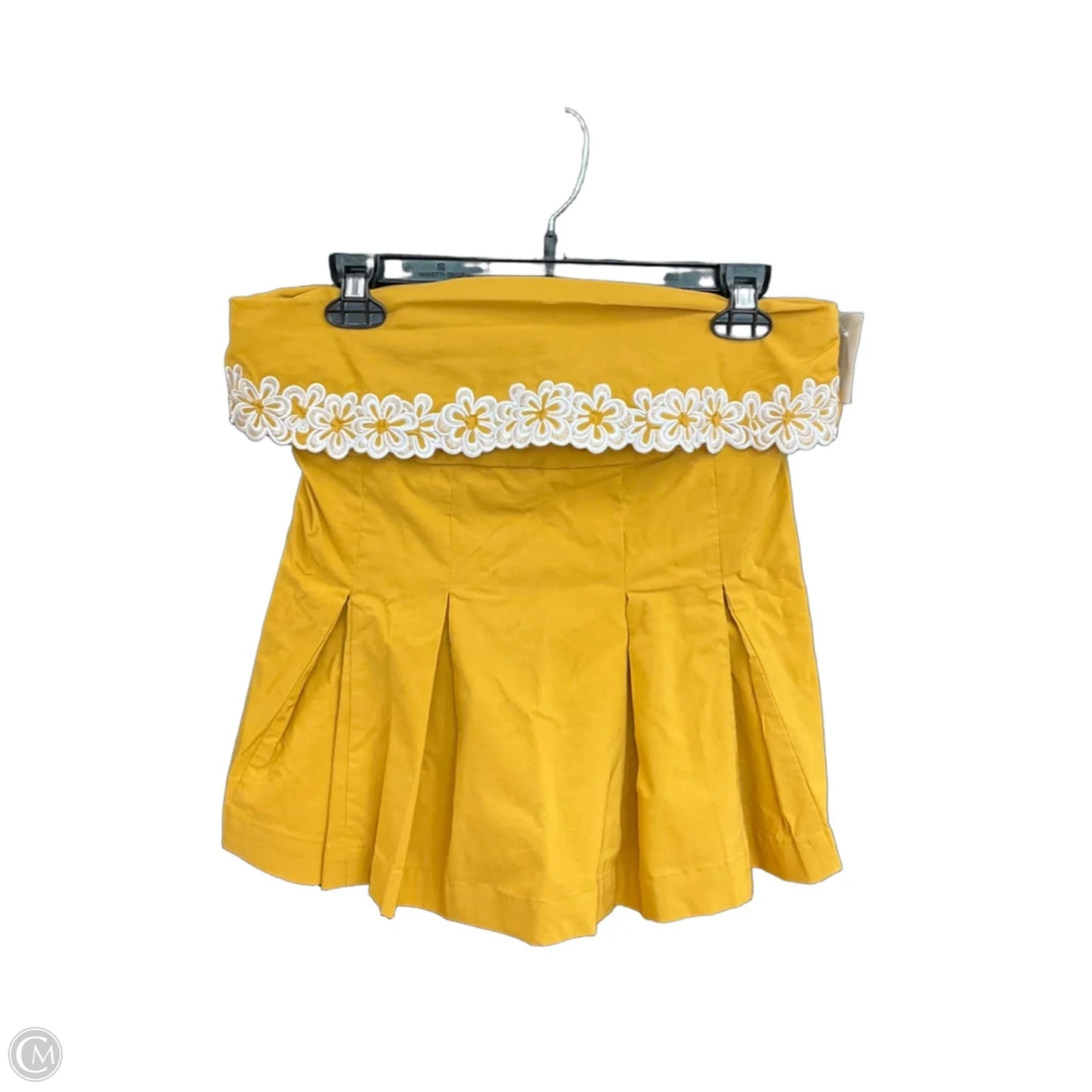 Top Sleeveless By Maeve In Yellow, Size: S