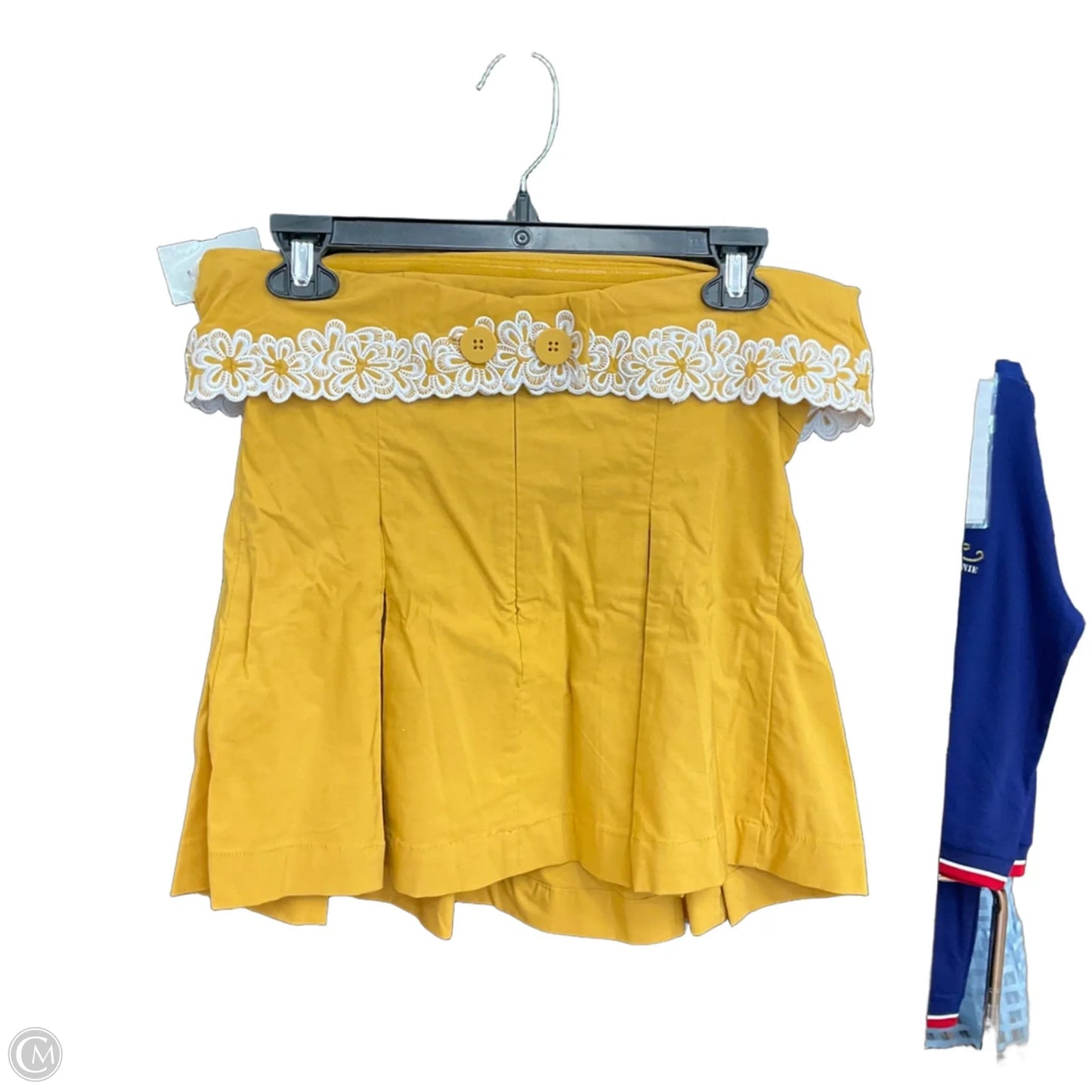 Top Sleeveless By Maeve In Yellow, Size: S