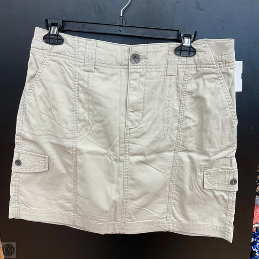 Skirt Midi By Style And Company In Tan, Size: M