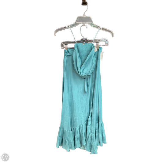 Top 2pc Sleeveless By Free People In Blue, Size: Xsp