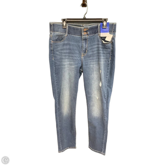 Jeans Straight By Apt 9 In Blue, Size: 16